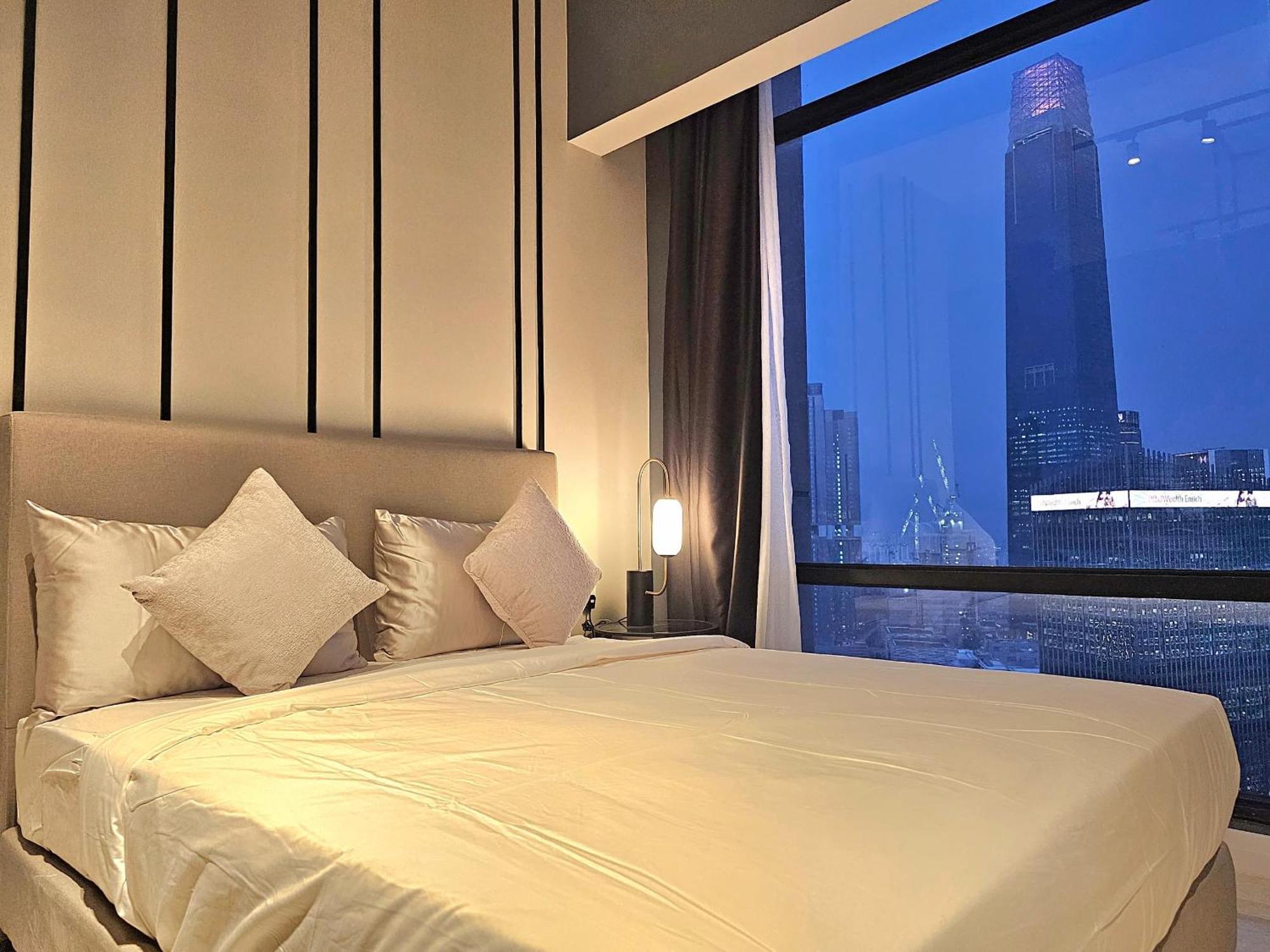 1 Min To Pavilion Bukit Bintang Luna Suites Kuala Lumpur Exteriör bild