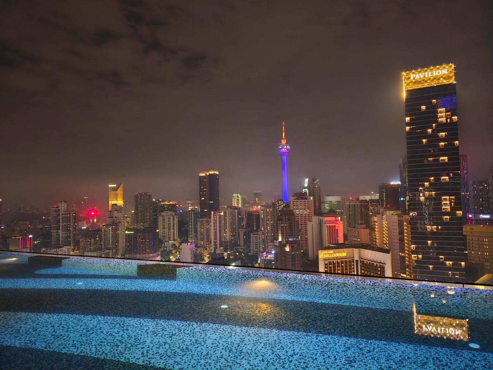 1 Min To Pavilion Bukit Bintang Luna Suites Kuala Lumpur Exteriör bild