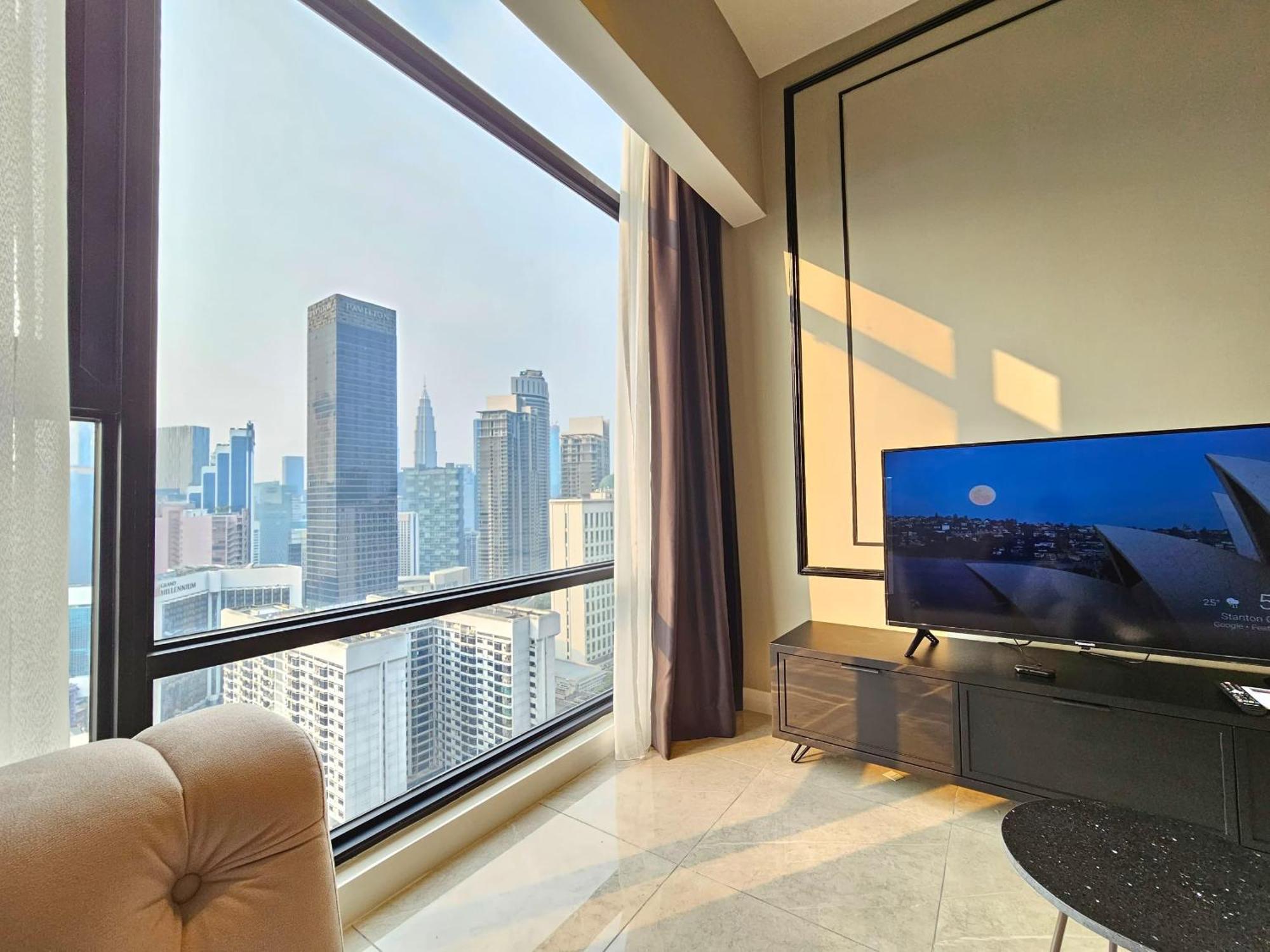 1 Min To Pavilion Bukit Bintang Luna Suites Kuala Lumpur Exteriör bild